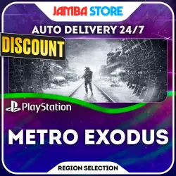 Metro Exodus · PS4/PS5 · TR/UA/IN/PL/US · AUTO 24/7 · DISCOUNT 24.09