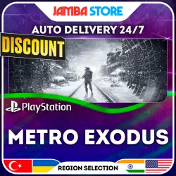 Metro Exodus · PS4/PS5 · TR/IN/PL/US · AUTO 24/7 · DISCOUNT 13.08