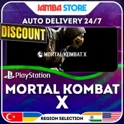 Mortal Kombat X · PS4/PS5 · TR/UA/IN/PL/US · AUTO 24/7 · DISCOUNT 10.09