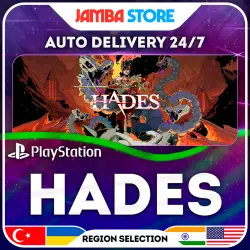 Hades · PS4/PS5 · TR/UA/IN/US · AUTO 24/7