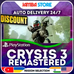 Crysis 3 Remastered · PS4 · TR/UA/IN/PL/US · AUTO 24/7 · DISCOUNT 27.08