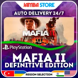 Mafia II: Definitive · PS4 · TR/UA/IN/US · AUTO 24/7