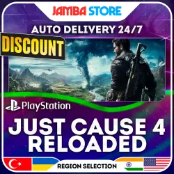 Just Cause 4: Reloaded · PS4/PS5 · TR/UA/IN/US · AUTO 24/7 · DISCOUNT 30.07