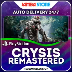 Crysis Remastered · PS4 · Region Selection · AUTO 24/7
