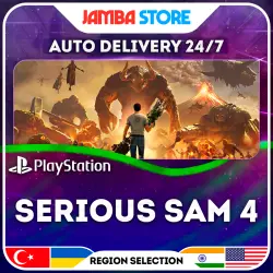 Serious Sam 4 · PS5 · TR/UA/IN/US · AUTO 24/7