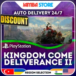 Kingdom Come: Deliverance II · PS5 · TR/UA/IN/US · AUTO 24/7 · DISCOUNT 13.08