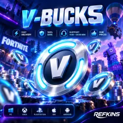 FORTNITE V-BUCKS 800^108000 PC | EPIC | Xbox | PlayStation | iOS | Android V BUCKS