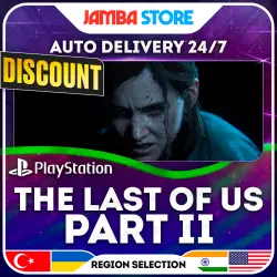 The Last of Us Part 2 · PS5 · TR/UA/IN/US · AUTO 24/7 · DISCOUNT 16.07