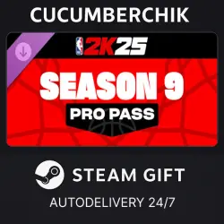 NBA 2K25 Pro Pass: Season 9 STEAM GIFT AUTO RU+World