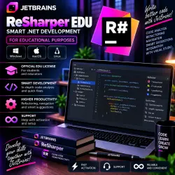 ReSharper EDU JetBrains 1/3/6/12 months