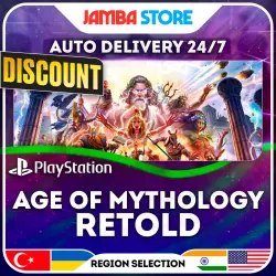 Age of Mythology: Retold · PS5 · TR/UA/IN/US · AUTO 24/7 · DISCOUNT 30.07