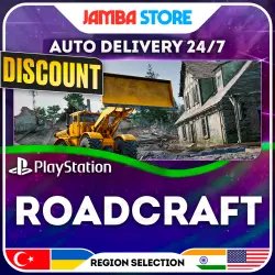 RoadCraft · PS5 · TR/UA/IN/PL/US · AUTO 24/7 · DISCOUNT 13.08