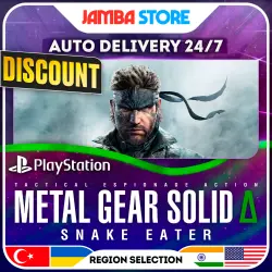 METAL GEAR SOLID delta: SNAKE EATER · PS5 · TR/IN/PL/US · AUTO 24/7 · DISCOUNT 24.09