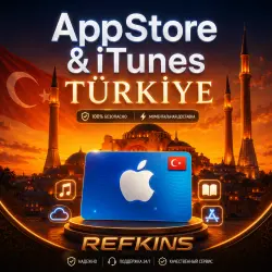 APPSTORE • ITUNES APPLE ПОДАРОЧНАЯ КАРТА ТУРЦИЯ ЛИРЫ