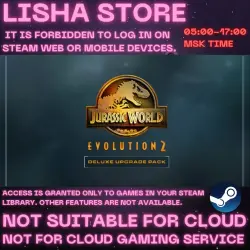 Jurassic World Evolution 2 Deluxe Steam Shared