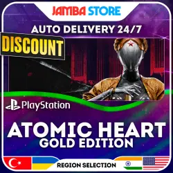 Atomic Heart Gold Edition · PS4/PS5 · TR/UA/IN/PL/US · AUTO 24/7 · DISCOUNT 13.08