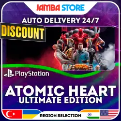 Atomic Heart Ultimate Edition · PS4/PS5 · TR/UA/IN/PL/US · AUTO 24/7 · DISCOUNT 10.09