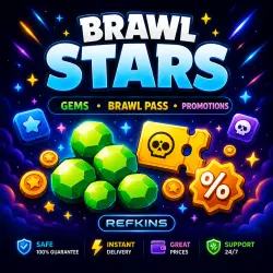 BRAWL STARS GEMS ANY REGION