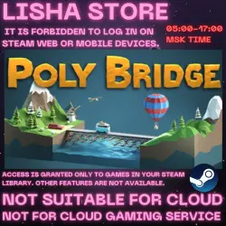 ОБЩИЙ АККАУНТ ТОЛЬКО ОФФЛАЙН Poly Bridge