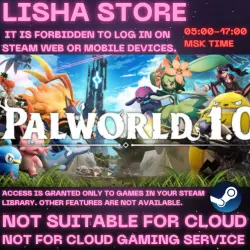 Palworld ОБЩИЙ АККАУНТ ТОЛЬКО ОФФЛАЙН