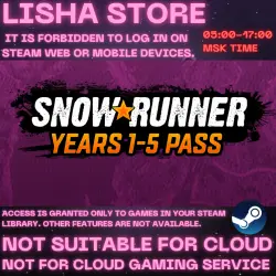 SnowRunner 1-5 Year Anniversary Edition DLC ОБЩИЙ АККАУНТ ТОЛЬКО ОФФЛАЙН
