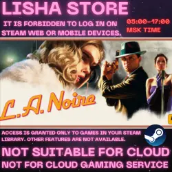L.A. Noire ОБЩИЙ АККАУНТ ТОЛЬКО ОФФЛАЙН