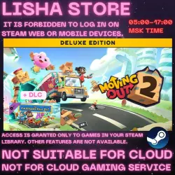 ОБЩИЙ АККАУНТ ТОЛЬКО ОФФЛАЙН Moving Out 2 Deluxe Edition + DLC Moving Out 2 FARTastic Four