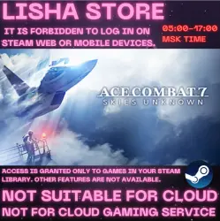 ACE COMBAT 7 SKIES UNKNOWN ОБЩИЙ АККАУНТ ТОЛЬКО ОФФЛАЙН