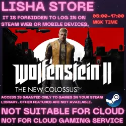 ОБЩИЙ АККАУНТ ТОЛЬКО ОФФЛАЙН Wolfenstein II: The New Colossus Standart Edition