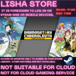 Digimon Story Cyber Sleuth: Complete Edition ОБЩИЙ АККАУНТ ТОЛЬКО ОФФЛАЙН