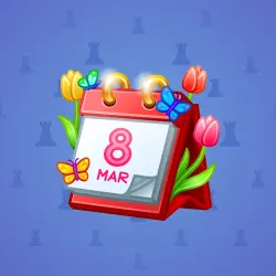 Коллекционный NFT подарок Desk Calendar => Women’s Day