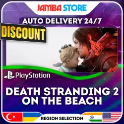 Death Stranding 2: On the Beach · PS5 · TR/UA/IN/US · AUTO 24/7 · DISCOUNT 30.07