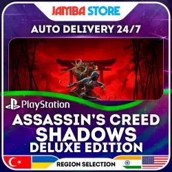 Assassin’s Creed Shadows Deluxe Edition · PS5 · TR/UA/PL/US · AUTO 24/7