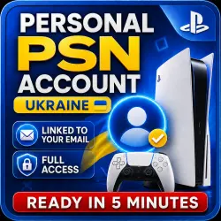 Personal PlayStation Account Ukraine | PS4 / PS5