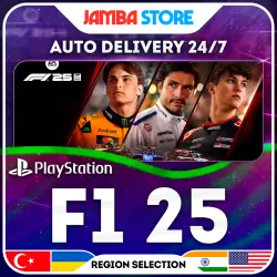F1 25 · PS5 · TR/UA/IN/PL/US · AUTO 24/7