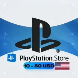 10 - 50 USD PlayStation Подарочная карта США