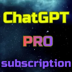 GPT PRO GPT Subscription 1 month PRO x20