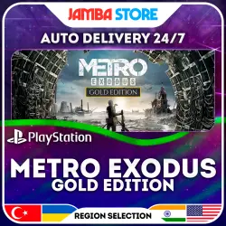Metro Exodus Gold Edition · PS4/PS5 · TR/UA/IN/PL/US · AUTO 24/7