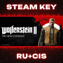 Wolfenstein II The New Colossus | Wolfenstein II The New Colossus Digital Deluxe Edition STEAM KEY