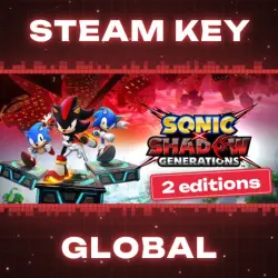 SONIC X SHADOW GENERATIONS | SONIC X SHADOW GENERATIONS DIGITAL DELUXE EDITION STEAM KEY GLOBAL