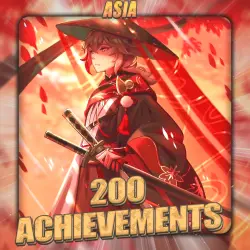 [ASIA] HONKAI [200 Achievements] Full Access + Gift