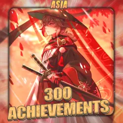 [ASIA] HONKAI [300 Achievements] Full Access + Gift
