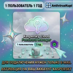 Kaspersky Cloud Password Manager YOUR ACCOUNT 1 year