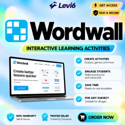 Wordwall Pro Plan 1 Month,Shared account