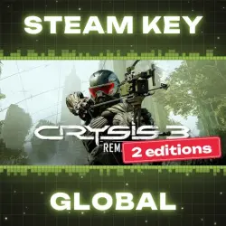 Crysis 3 Remastered | Crysis Remastered Trilogy | Crysis 2 Remastered | Crysis Remastered STEAM KEY