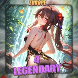 [EU] HONKAI [4 Legendary] Full Access + Gift