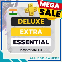 PS PLUS ESSENTIAL•EXTRA•DELUXE PlayStation PSN INDIA