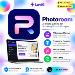 Photoroom Pro/Max Plan Subscription 1-12Month