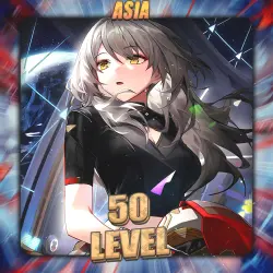 [ASIA] HONKAI [Level 50] Full Access + Gift