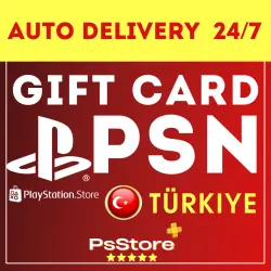 PlayStation PS4 PS5 Türkiye Gift Card Voucher code PS
